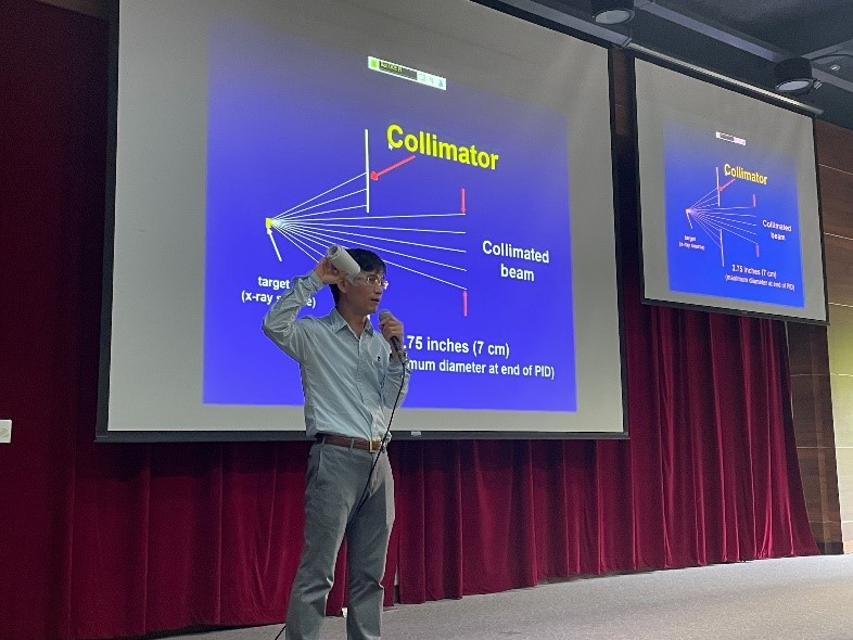陳木熊組長介紹儀器架構