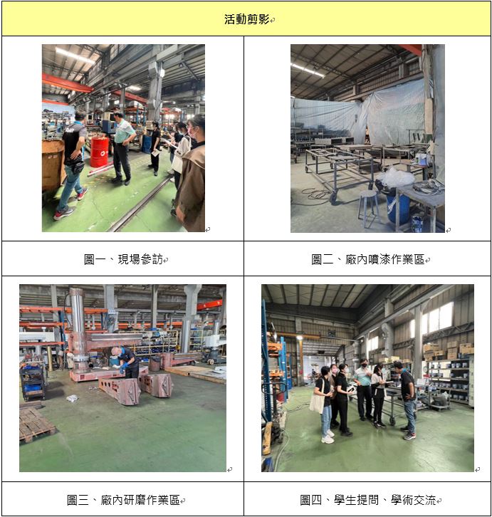 工廠參觀 1