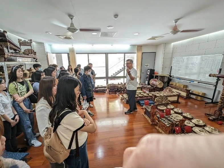 參觀印度尼西亞樂器—甘美朗gamelan