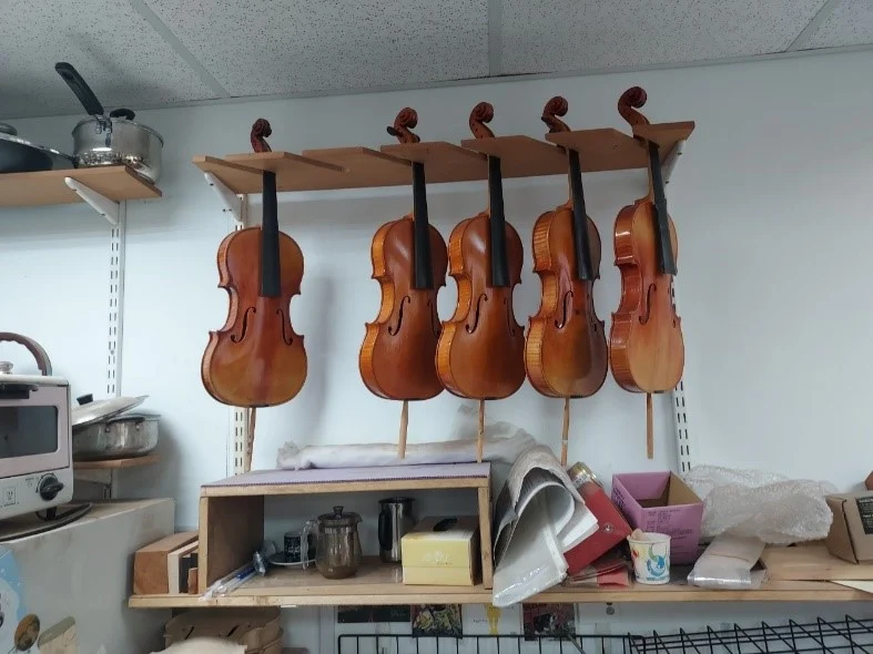 參觀小提琴工作室