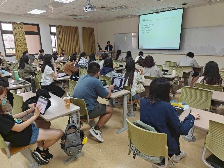 針對本次講習進行項目說明