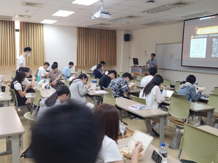 師生相見歡,導師致詞,午餐時間導生交流3