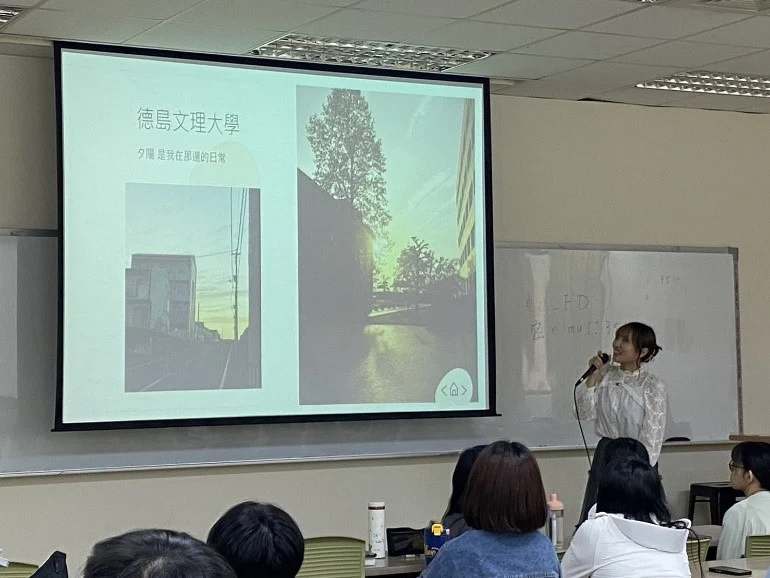 羅靖雯學姐演講現場1