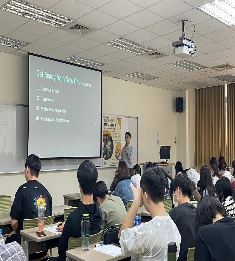 陳柏融學長演講現場
