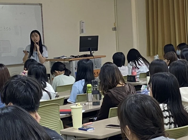 陳品妤學姐演講現場2