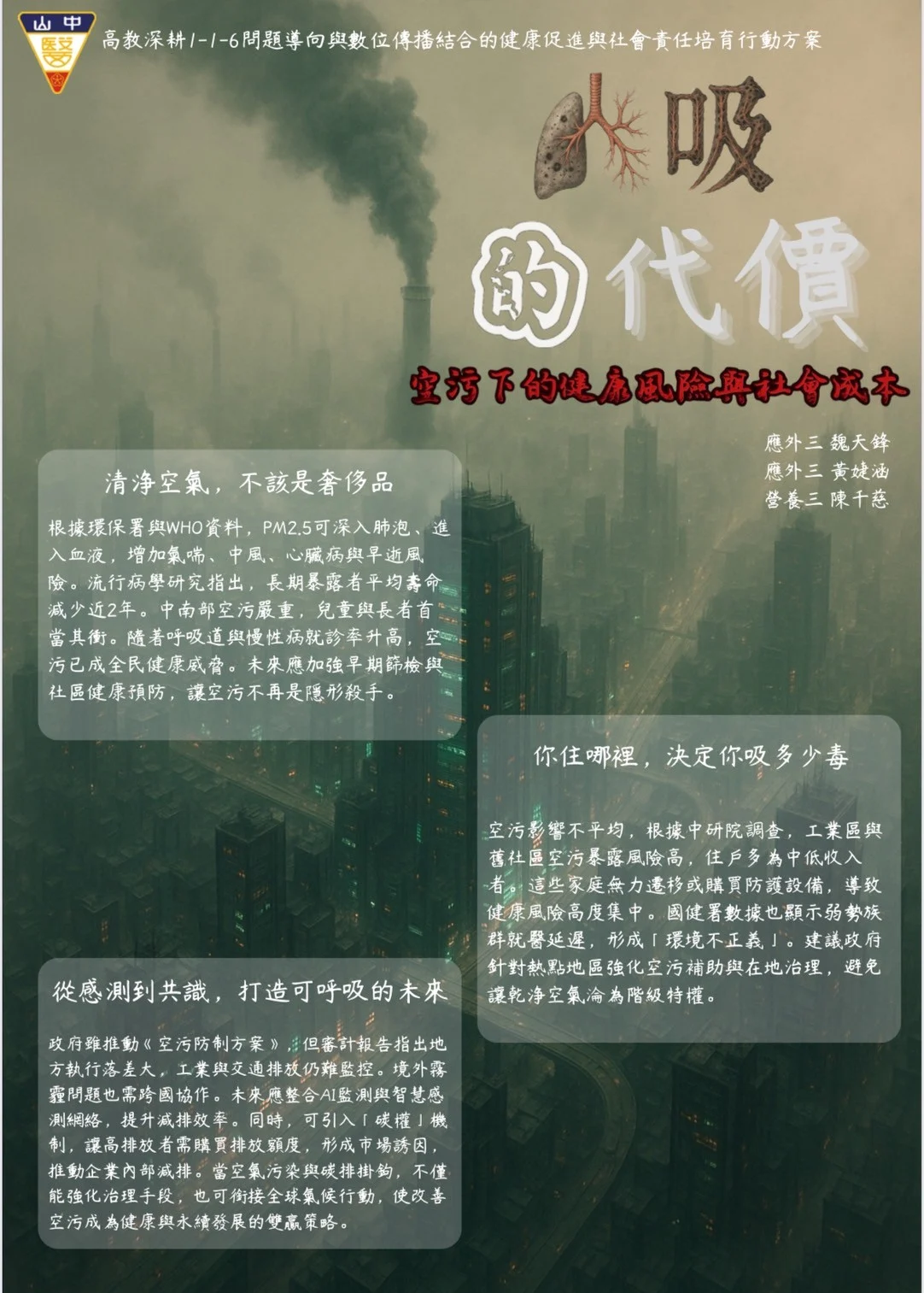 Line Album 116 當代健康議題海報 250611 2