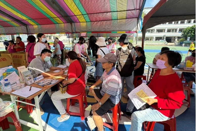 1141109南屯健走活動醫療站06